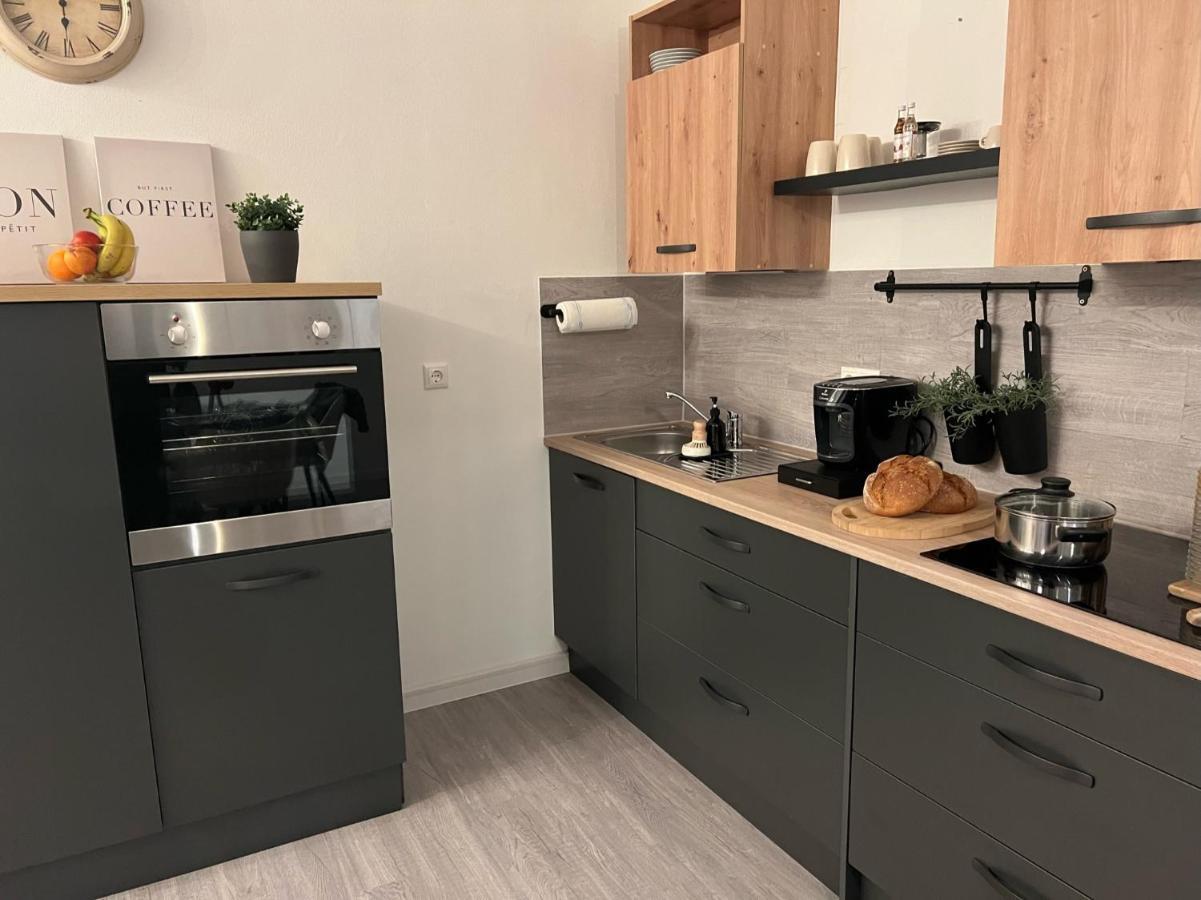 Ferienwohnung An Der Stadtmauer Und Turmblick Lügde Exteriör bild